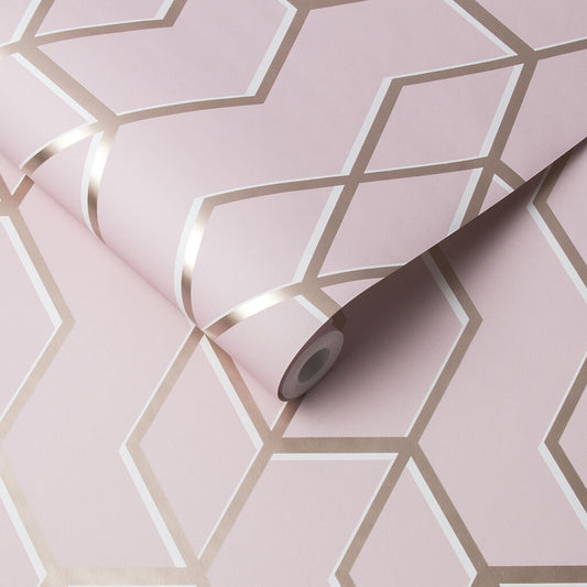 105910 - Archetype Wallpaper - Pink - Graham & Brown