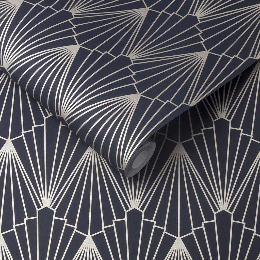 105928 - Rene Wallpaper - Nightfall - Graham & Brown