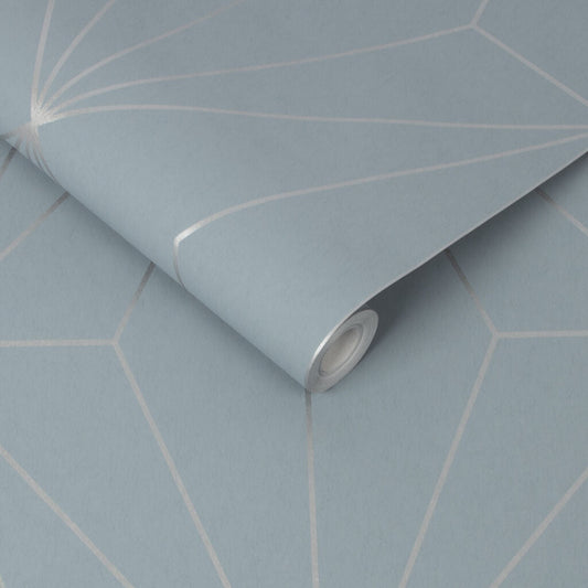 107588 - Harmony Wallpaper - Deep Sky - Graham & Brown