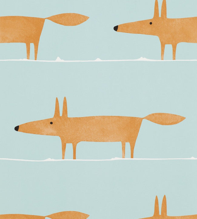 Mr Fox Wallpaper - Auburn