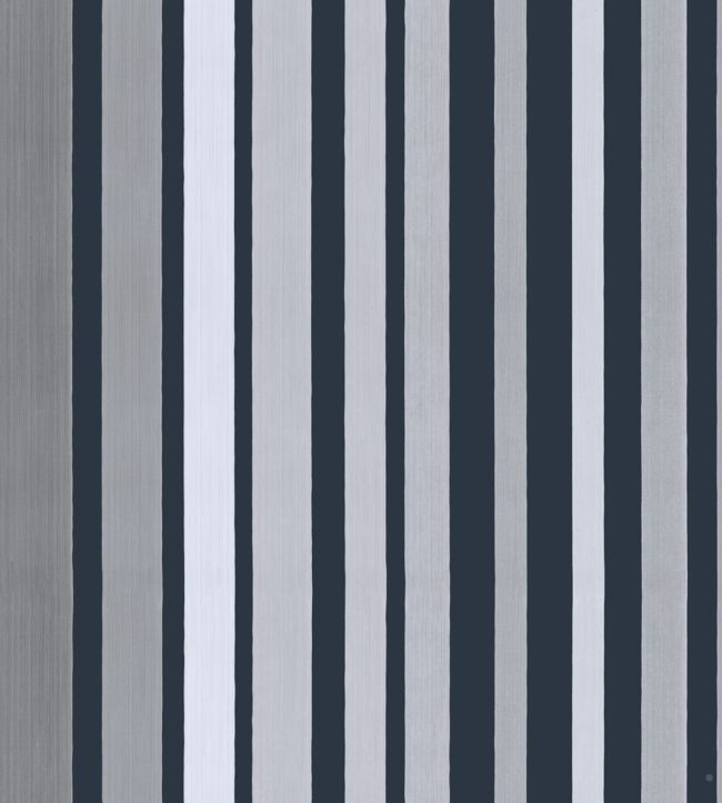 Carousel Stripe Wallpaper - Blue