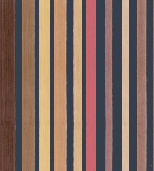 Carousel Stripe Wallpaper - Multicolor - Cole & Son