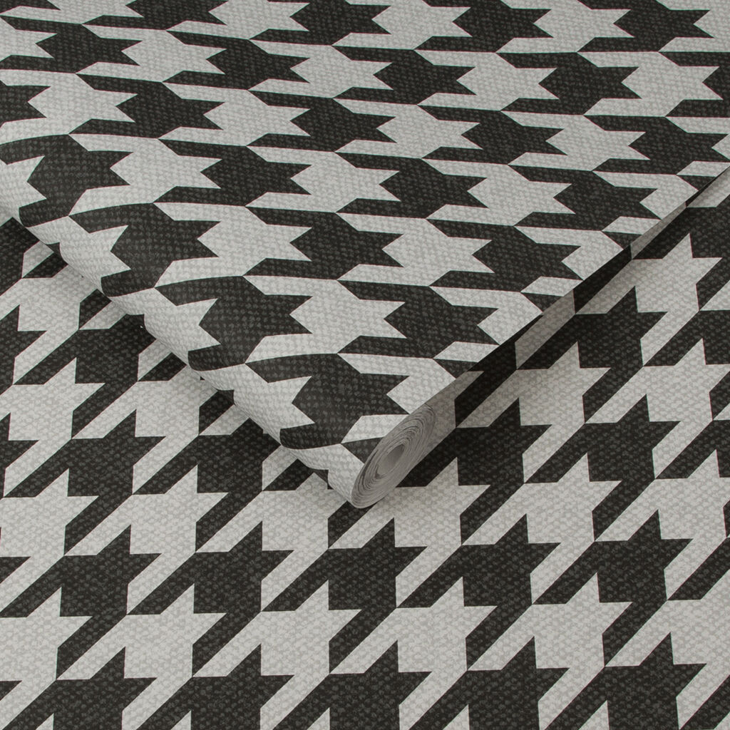 112185 - Christian Classic Wallpaper - Charcoal - Graham & Brown