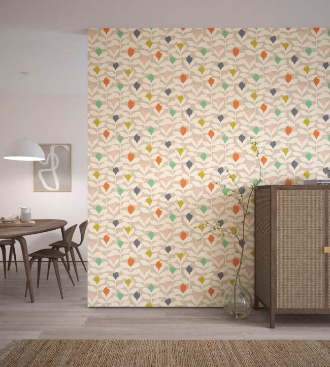 Padukka Room Wallpaper - Tangerine