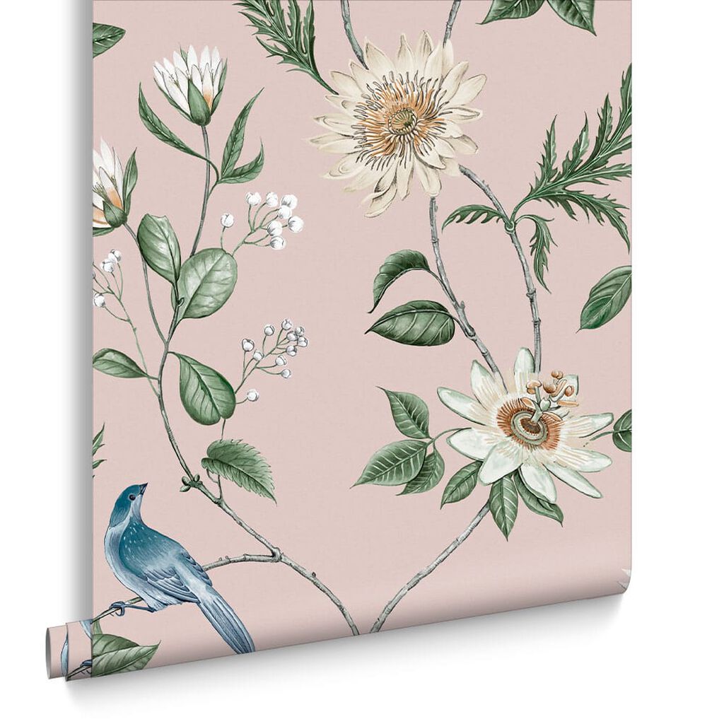 115045 - Nuit Wallpaper - Blush - Graham & Brown
