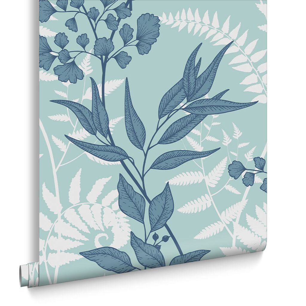 115056 - Fiore Wallpaper - Sky - Graham & Brown