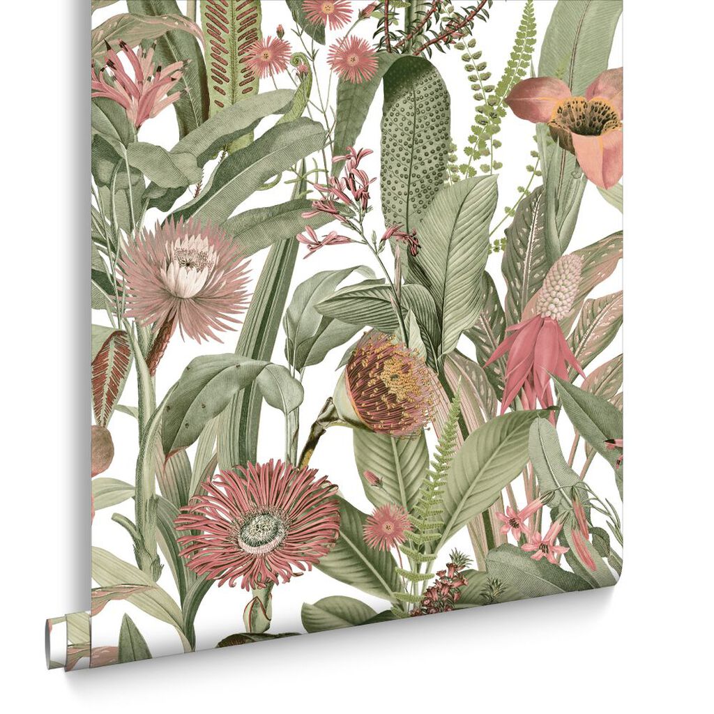 118024 - Tigerlily Wallpaper - Lush - Graham & Brown