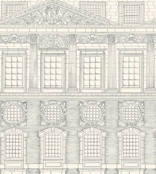 Wren Architecture Wallpaper - White