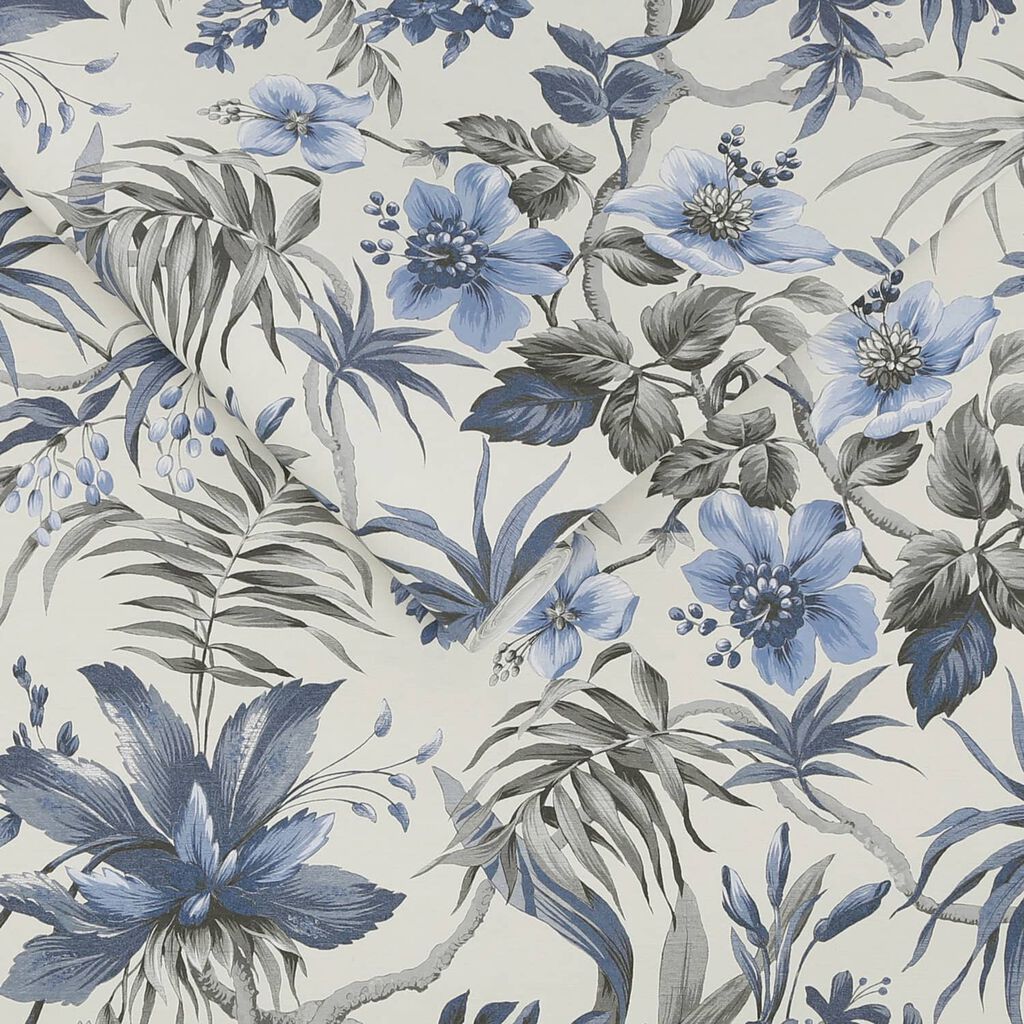 119657 - Tesronto Wallpaper - Ink - Graham & Brown