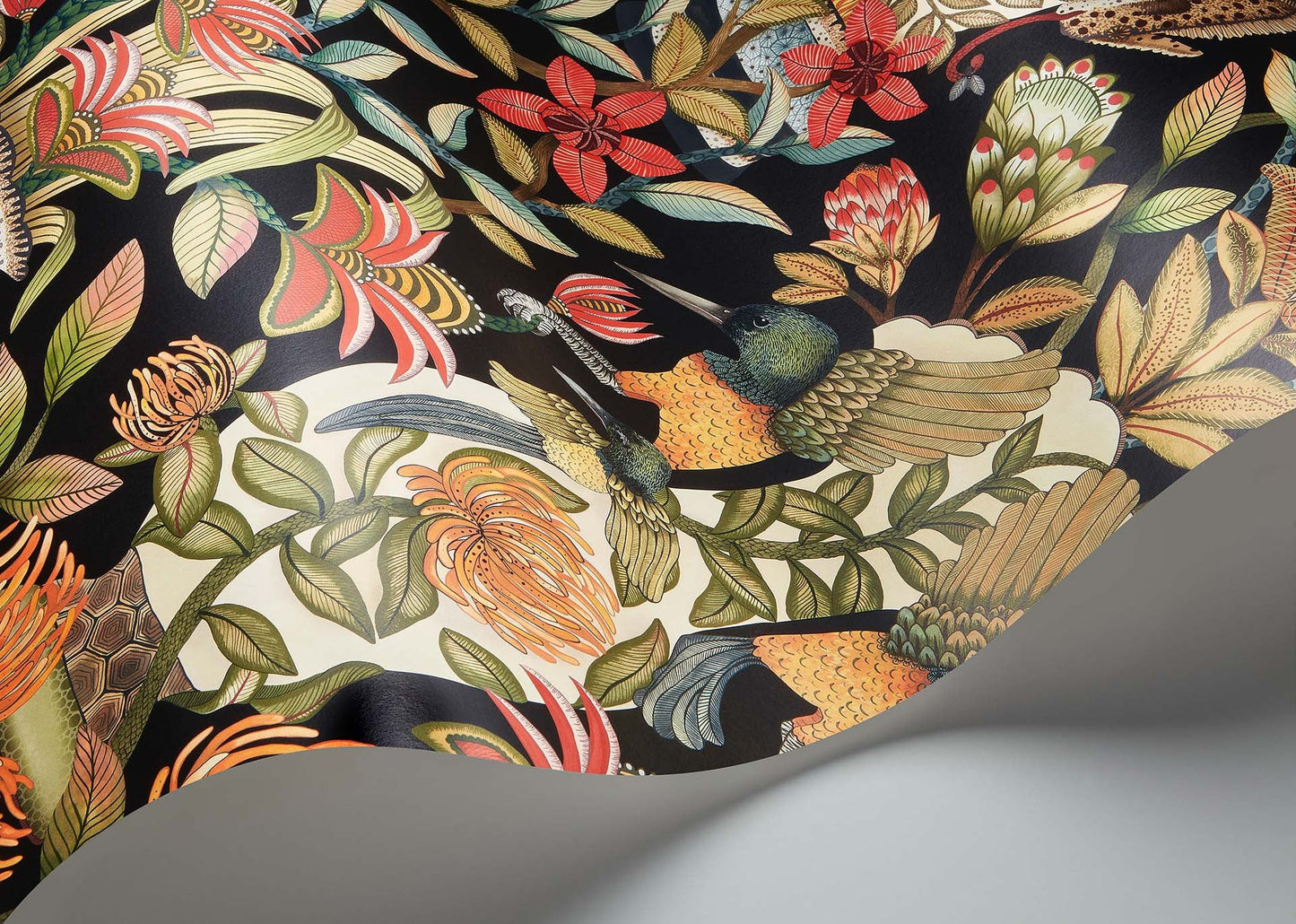 Protea Garden Wallpaper - Green - Cole & Son