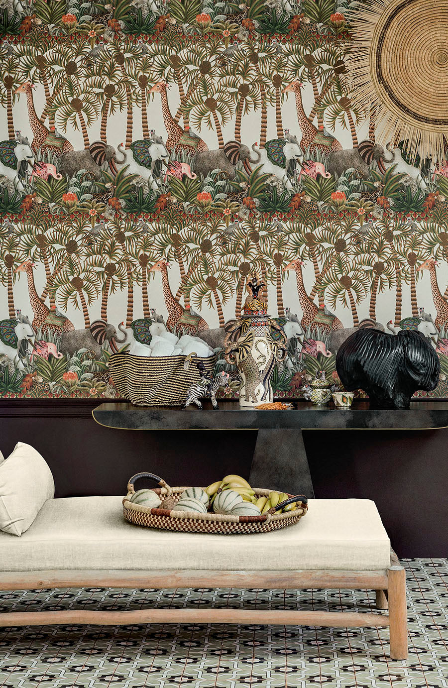 Letaba March Wallpaper - Green - Cole & Son