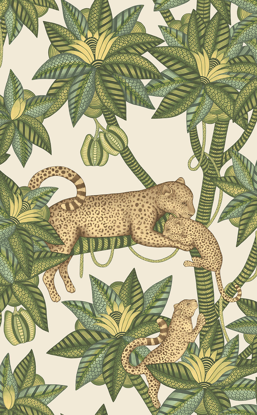 Satara Wallpaper - Green