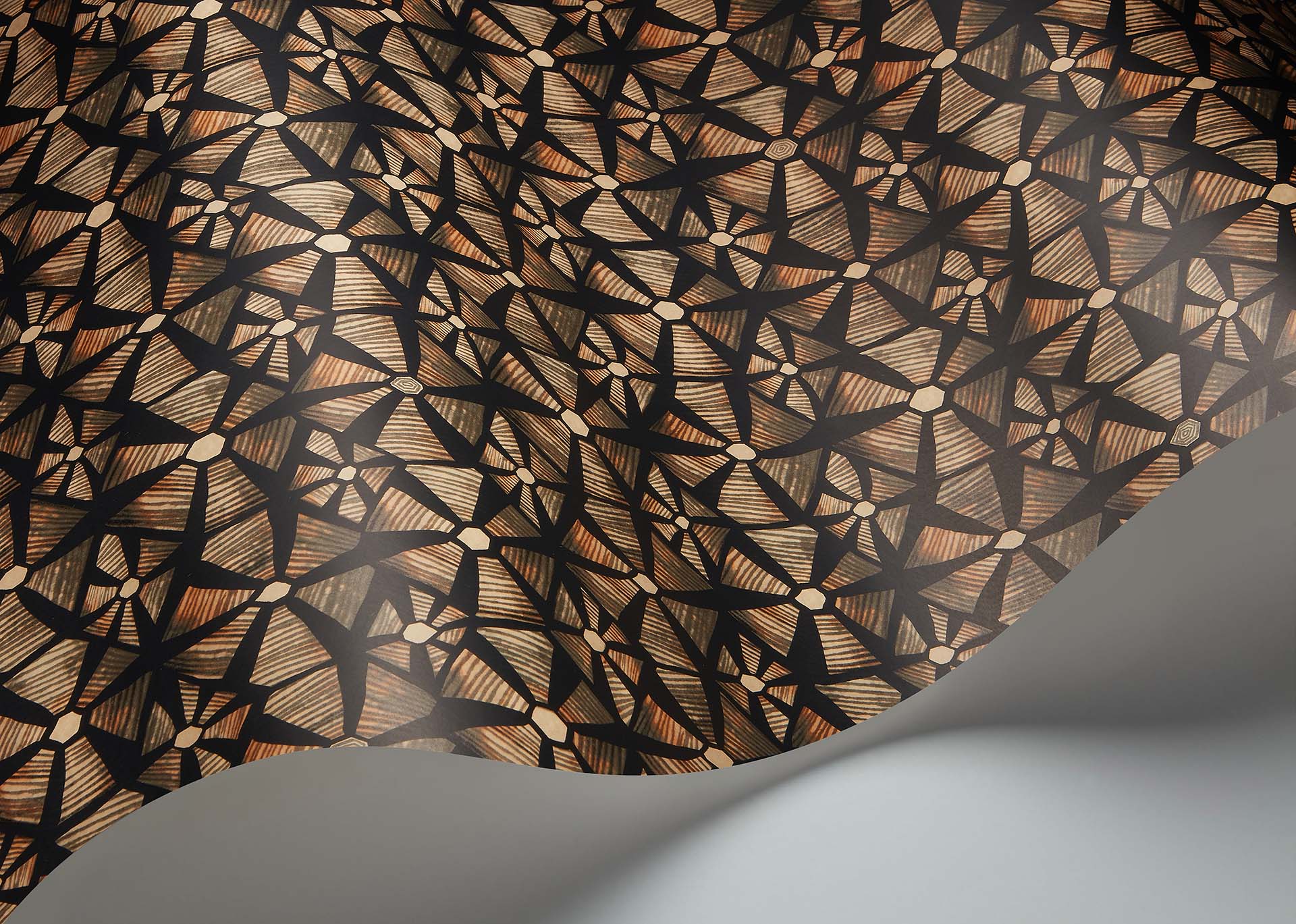 Kalahari Room Wallpaper - Brown