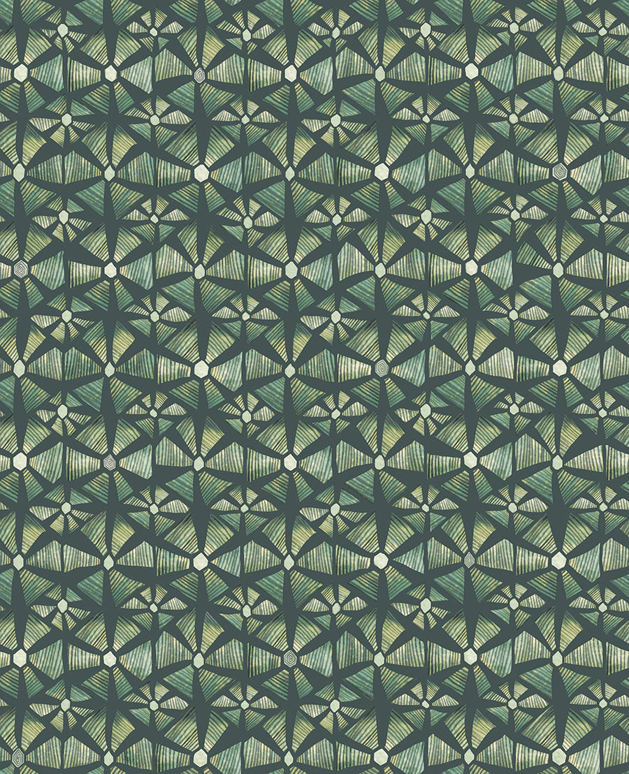 Kalahari Wallpaper - Green - Cole & Son