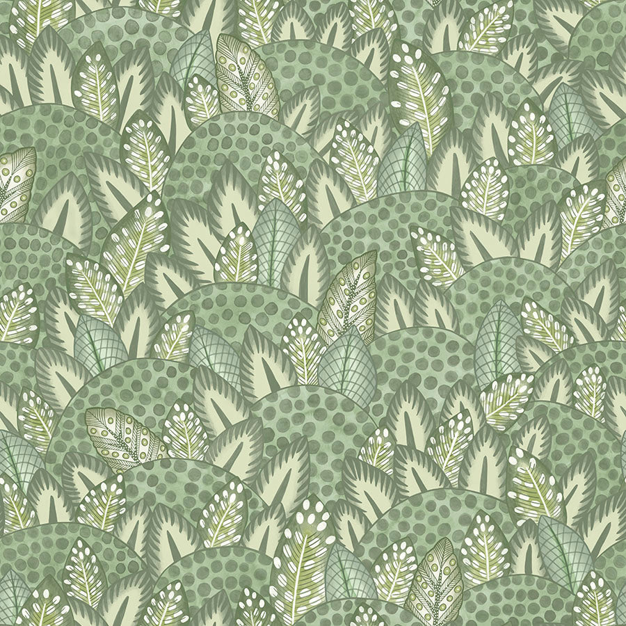 Zulu Terrain Wallpaper - Green