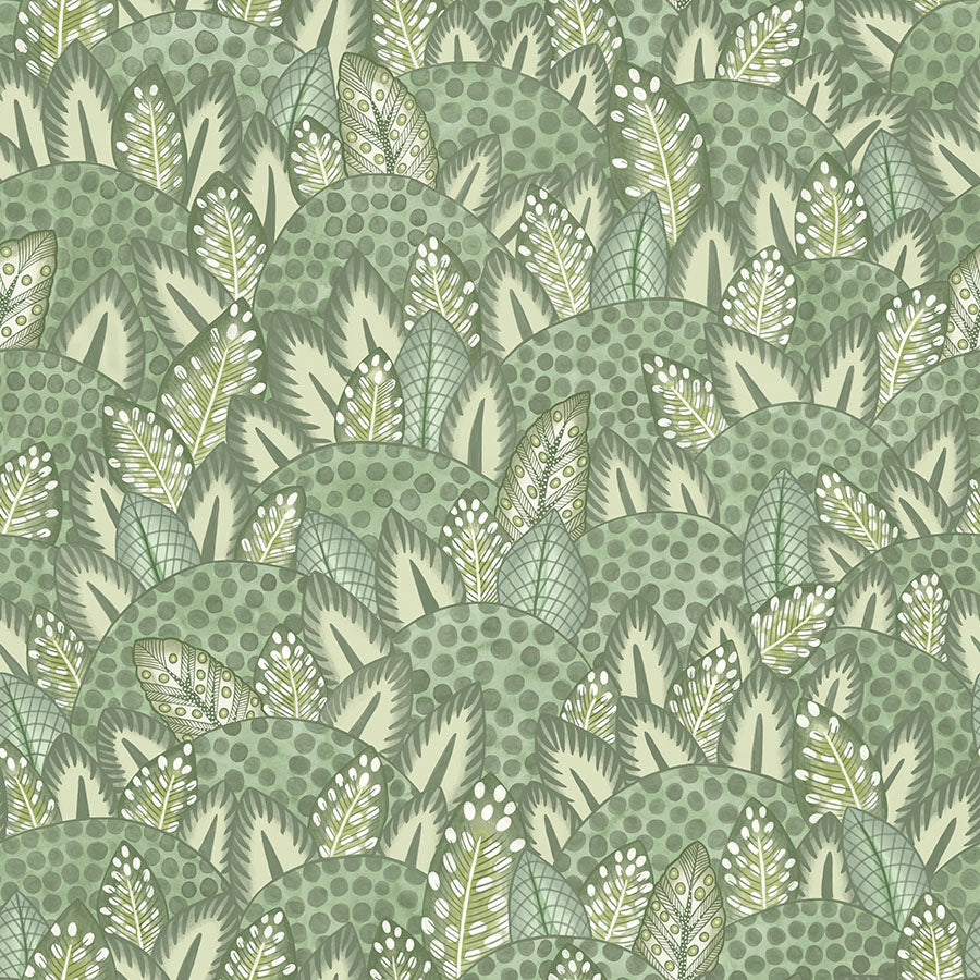 Zulu Terrain Wallpaper - Green - Cole & Son