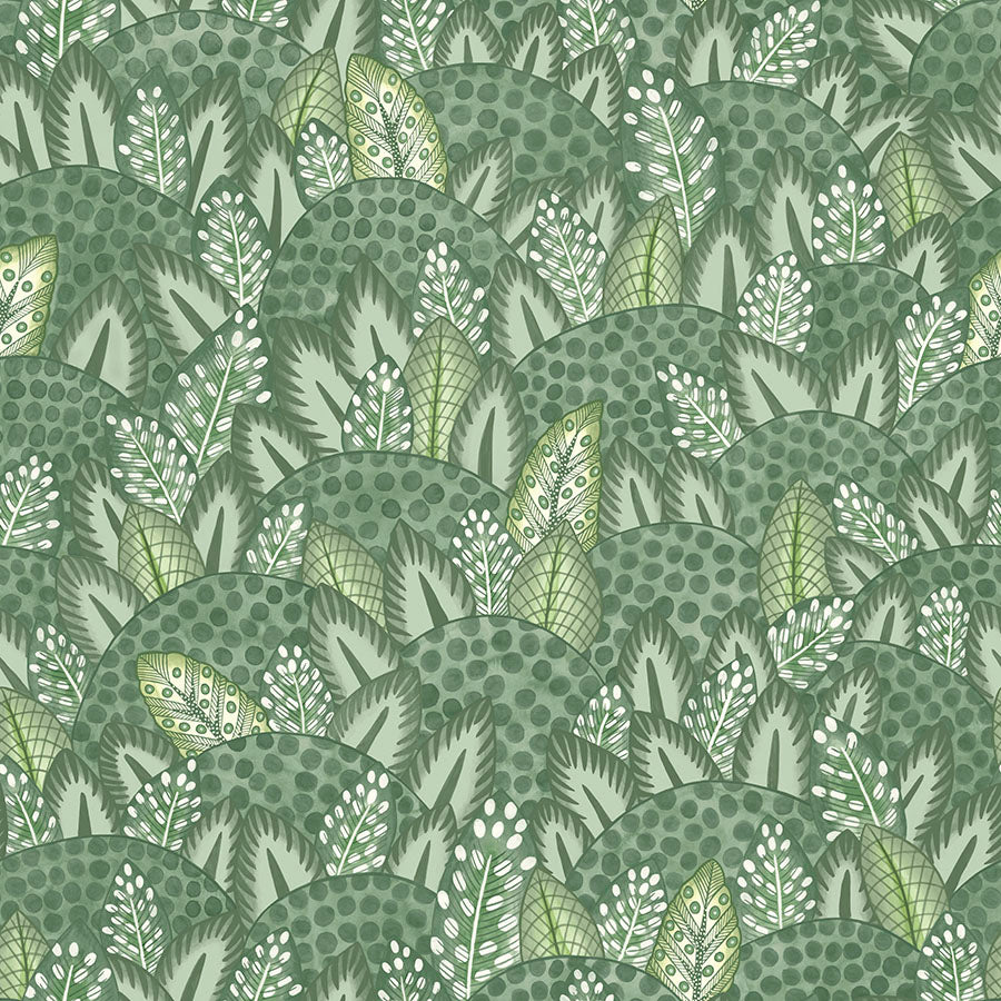 Zulu Terrain Wallpaper - Green
