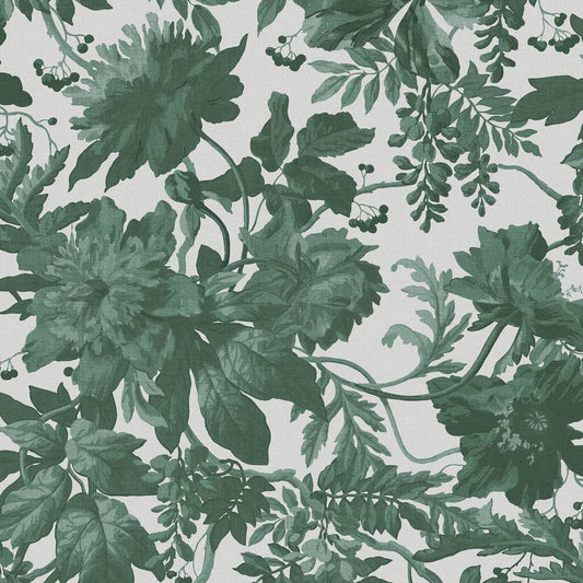 120622 - Enzia Wallpaper - Green - Graham & Brown