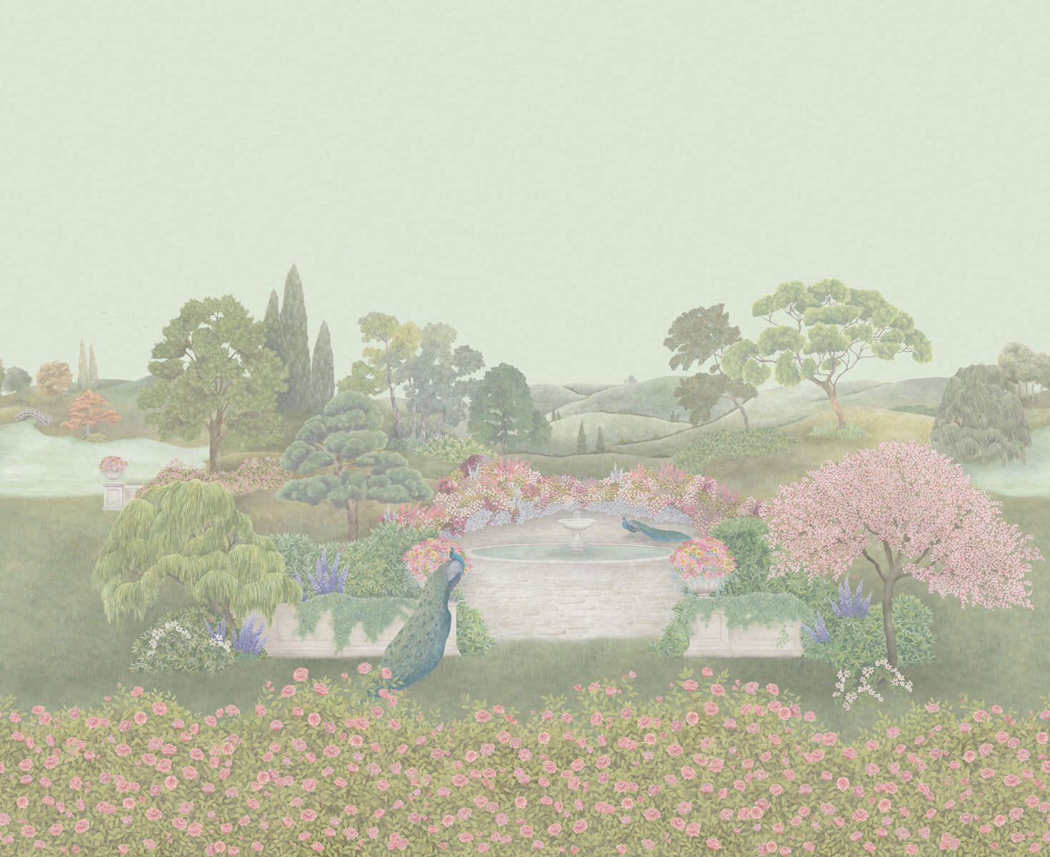 Idyll Wallpaper - Multicolor - Cole & Son