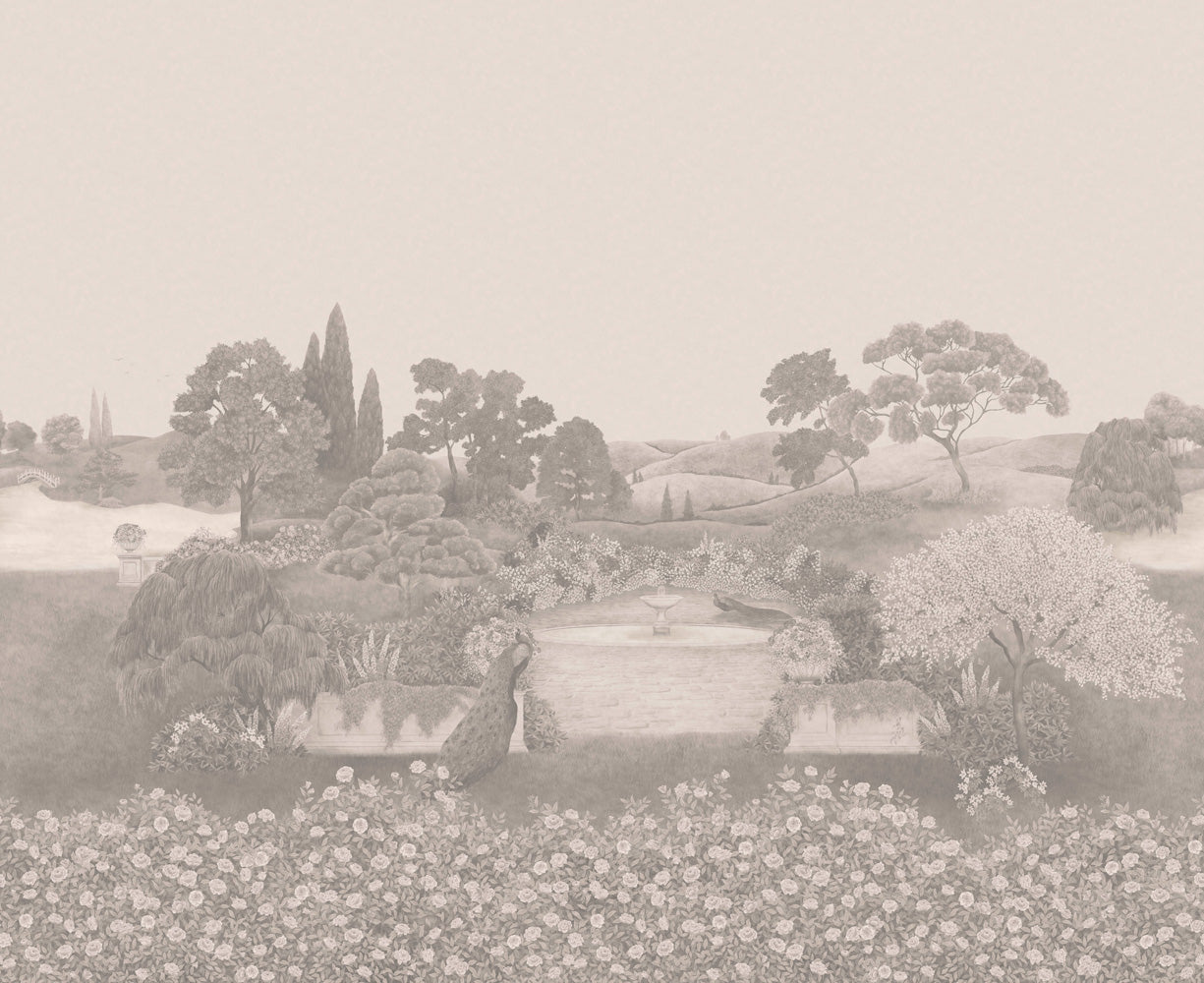 Idyll Wallpaper - Cream - Cole & Son
