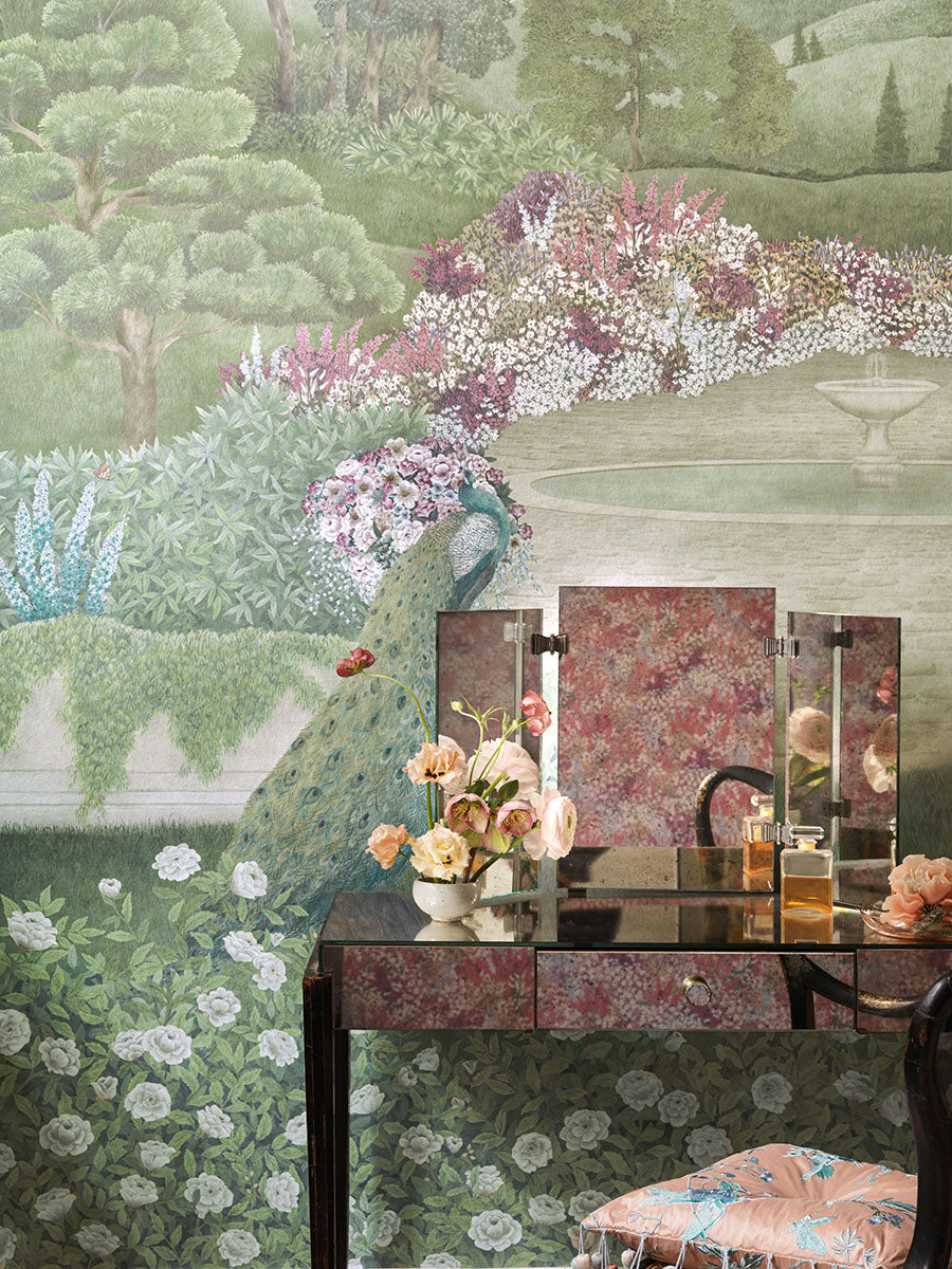 Idyll Wallpaper - Green - Cole & Son