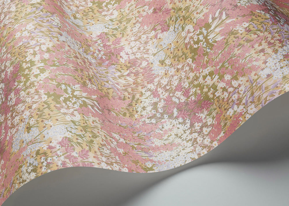 Petite Fleur Room Wallpaper - Pink
