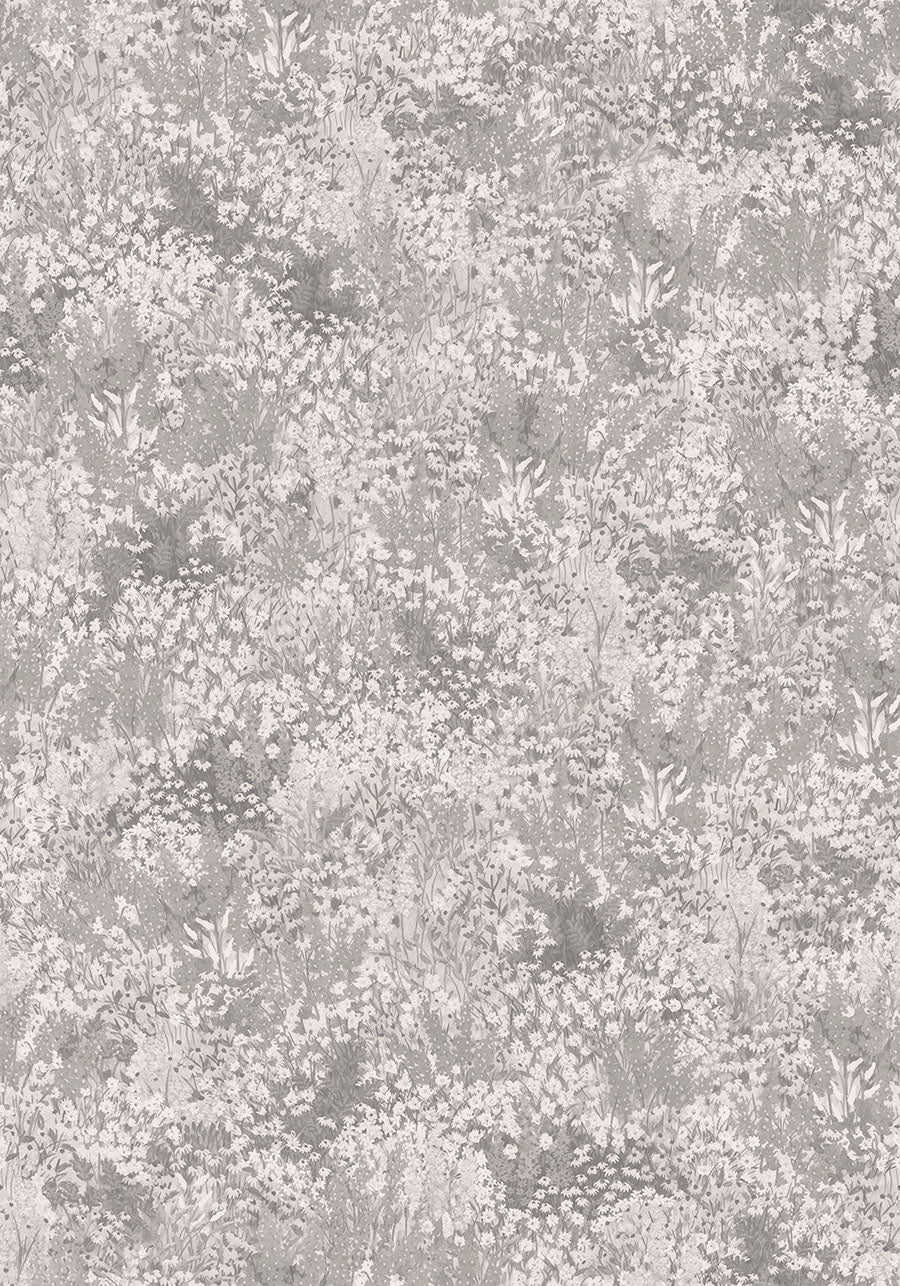 Petite Fleur Wallpaper - Gray - Cole & Son