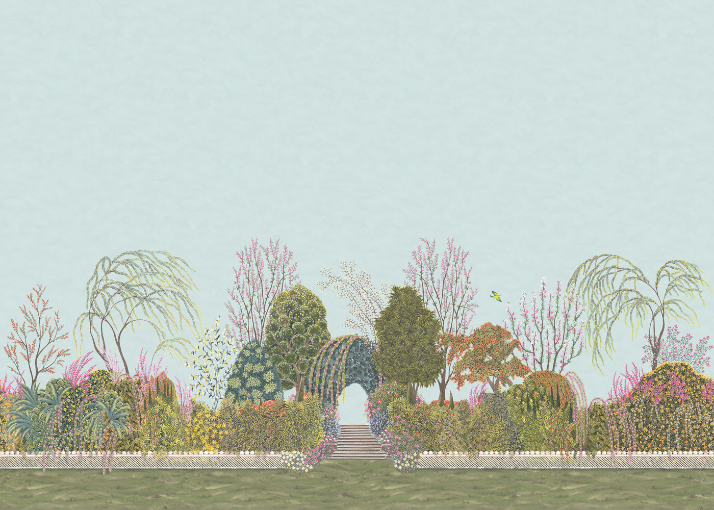 Reverie Wallpaper - Green - Cole & Son