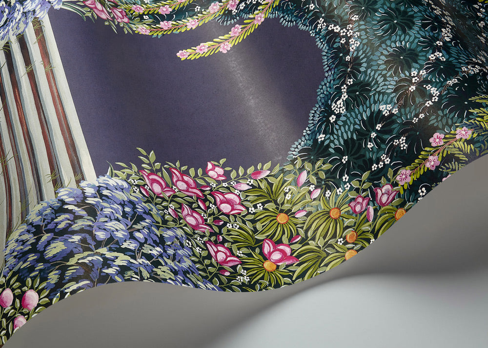 Reverie Wallpaper - Blue - Cole & Son