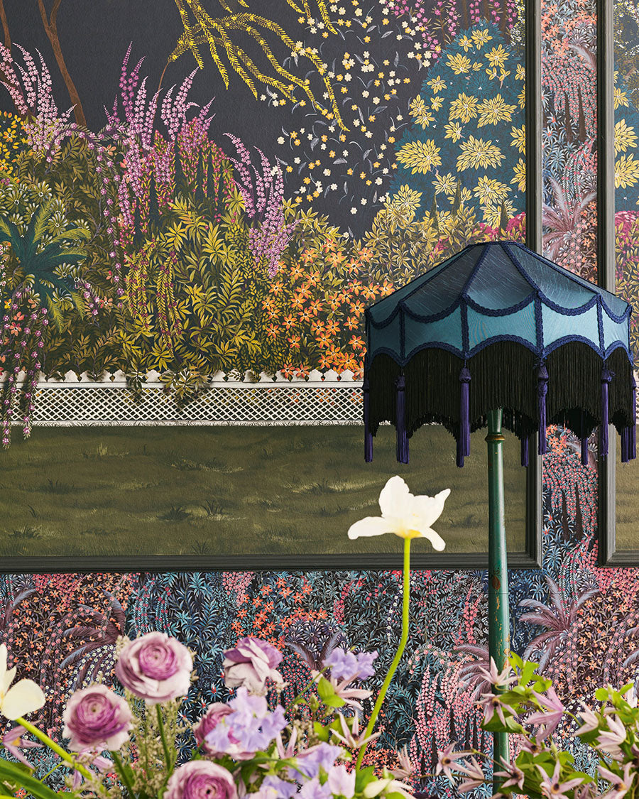 Reverie Wallpaper - Blue - Cole & Son