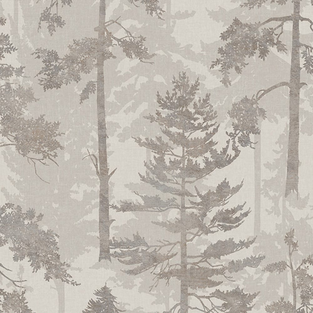 121421 - Norse Forest Wallpaper - Stone - Graham & Brown