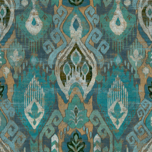 121458 - Daraee Tapestry Wallpaper - Midnight - Graham & Brown