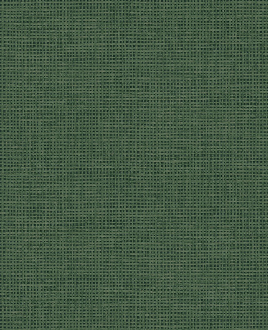 124097 - Rustic Weft Wallpaper - Palm - Graham & Brown
