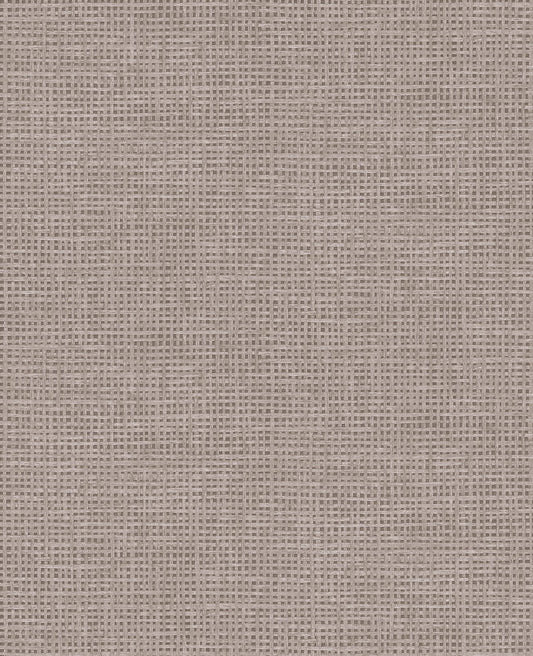 124100 - Rustic Weft Wallpaper - Stone - Graham & Brown