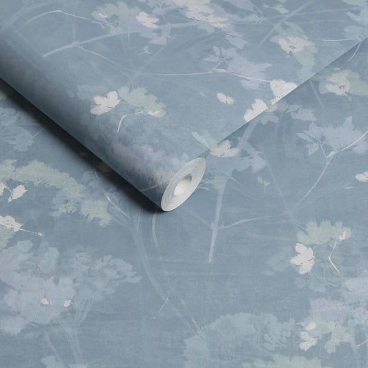124104 - Flower Press Wallpaper - Breathe - Graham & Brown