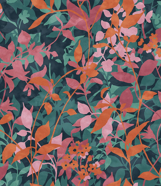 124117 - Fleur Wallpaper - Vivid - Graham & Brown