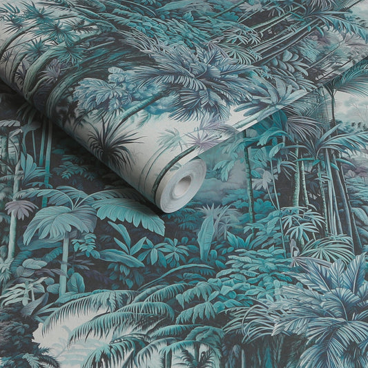 127915 - Benmore Ridge Wallpaper - Twilight - Graham & Brown