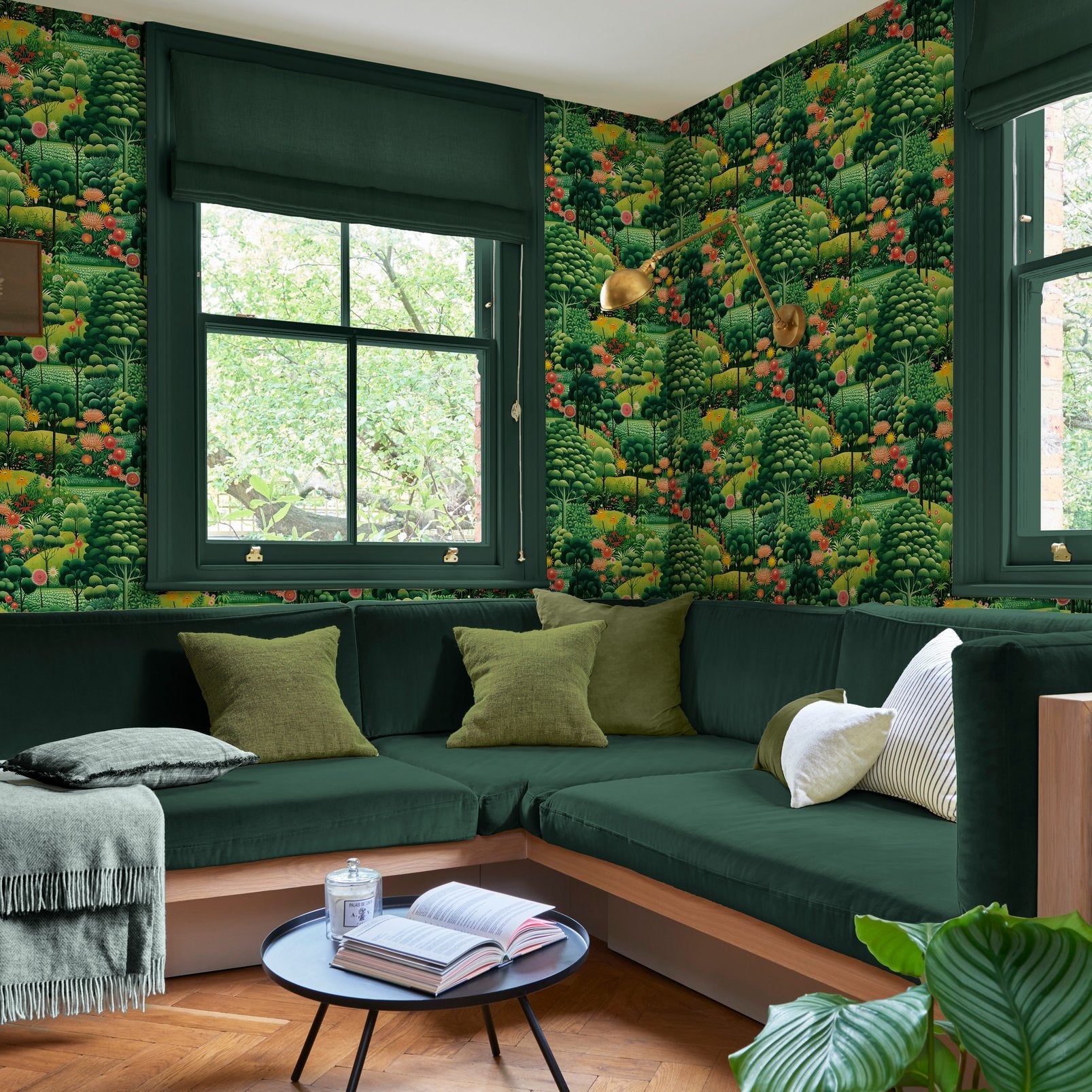 127924 - Arley Garden Wallpaper - Day - Graham & Brown