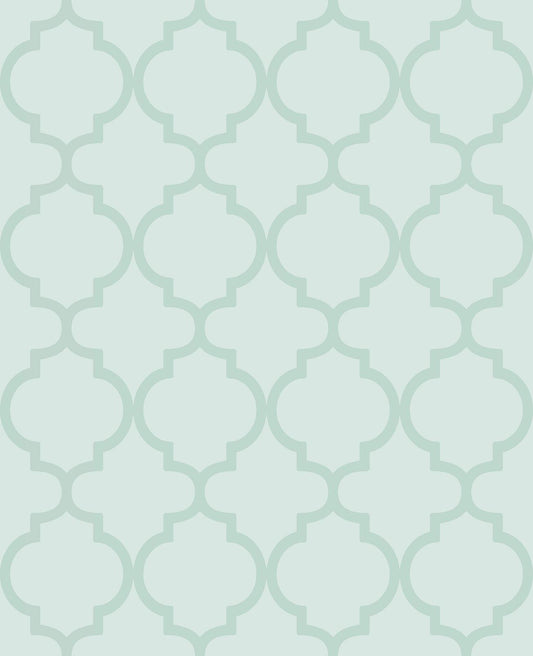 130300 - Trelllia Wallpaper - Sky - Graham & Brown