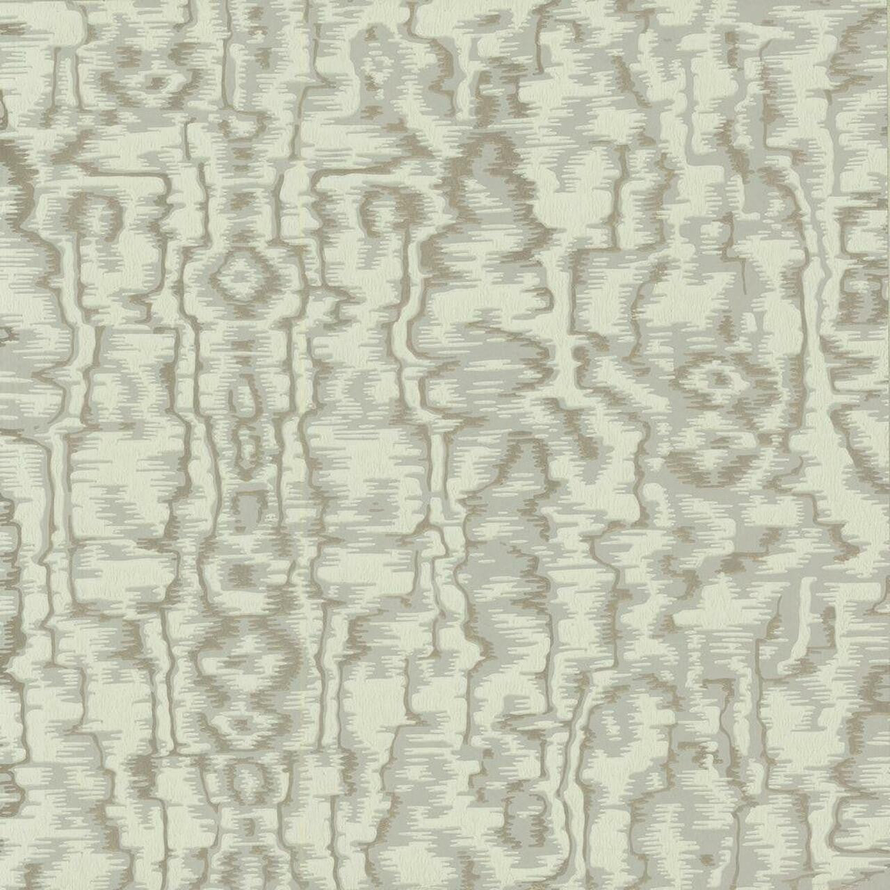 Avington Duck Egg Blue Luxury Moire Wallpaper - 1838 wallcoverings