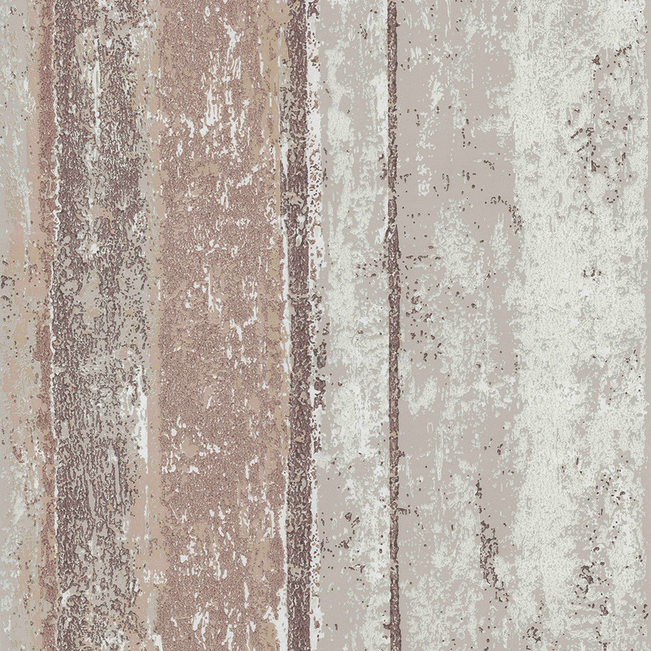 Linea Coral Copper Luxury Striped Wallpaper - 1838 wallcoverings