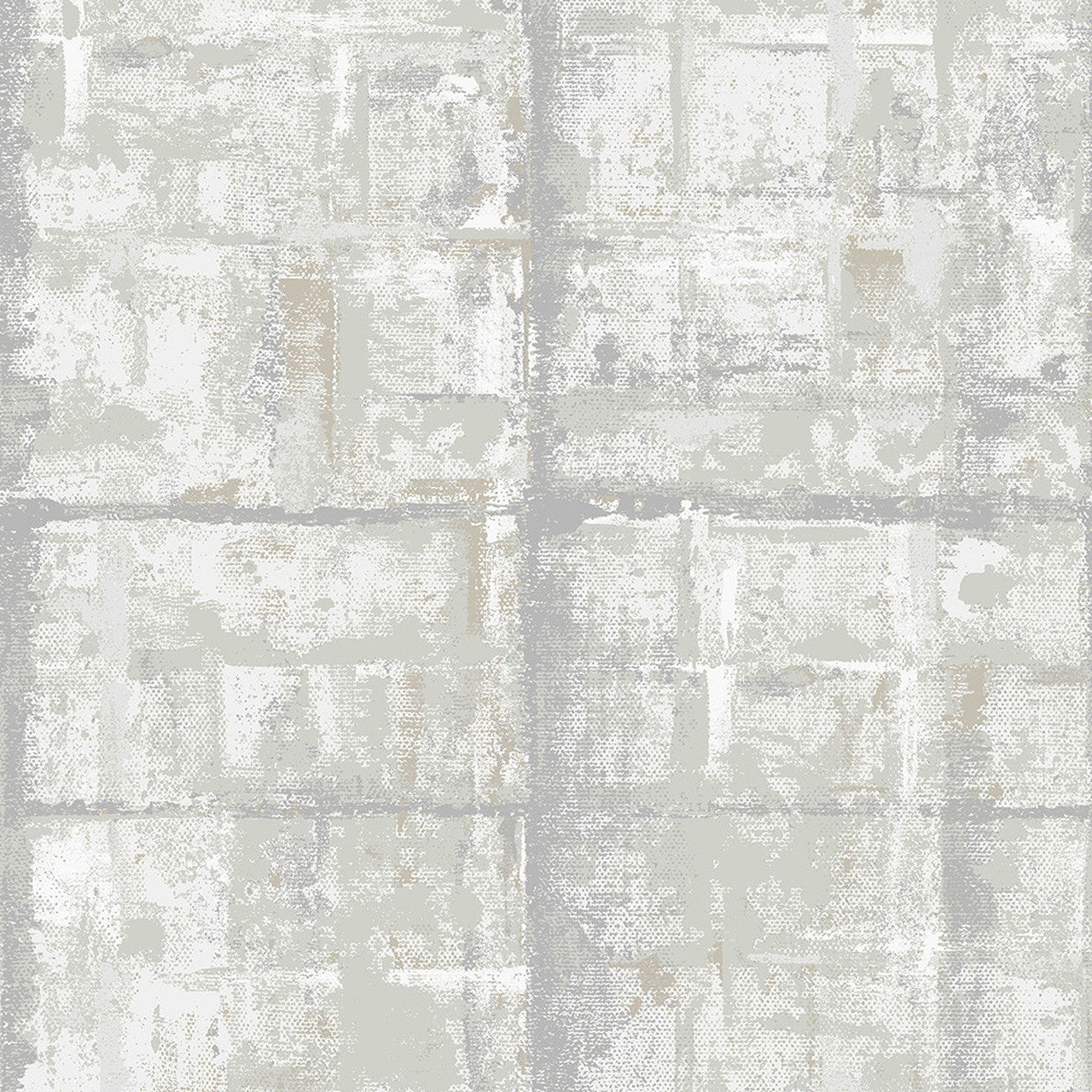 Patina Mist Grey Luxury Textured Wallpaper - 1838 wallcoverings