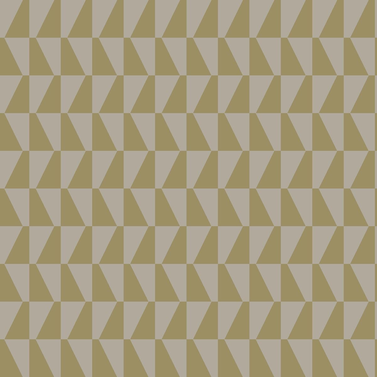 Arne Jacobsen Trapez Wallpaper - Yellow - Borastapeter
