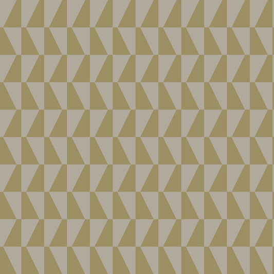 Arne Jacobsen Trapez Wallpaper - Yellow - Borastapeter