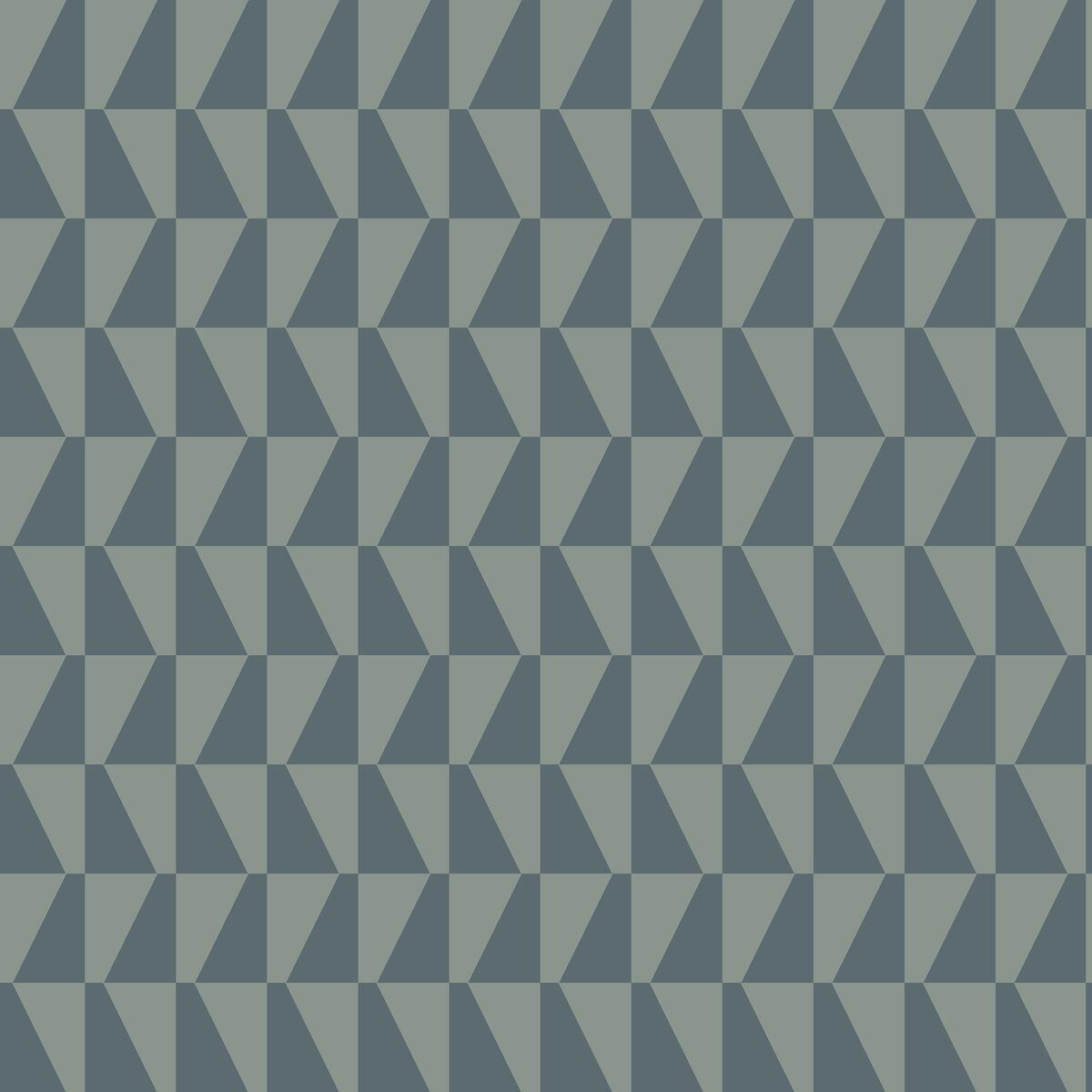 Arne Jacobsen Trapez Wallpaper - Blue - Borastapeter