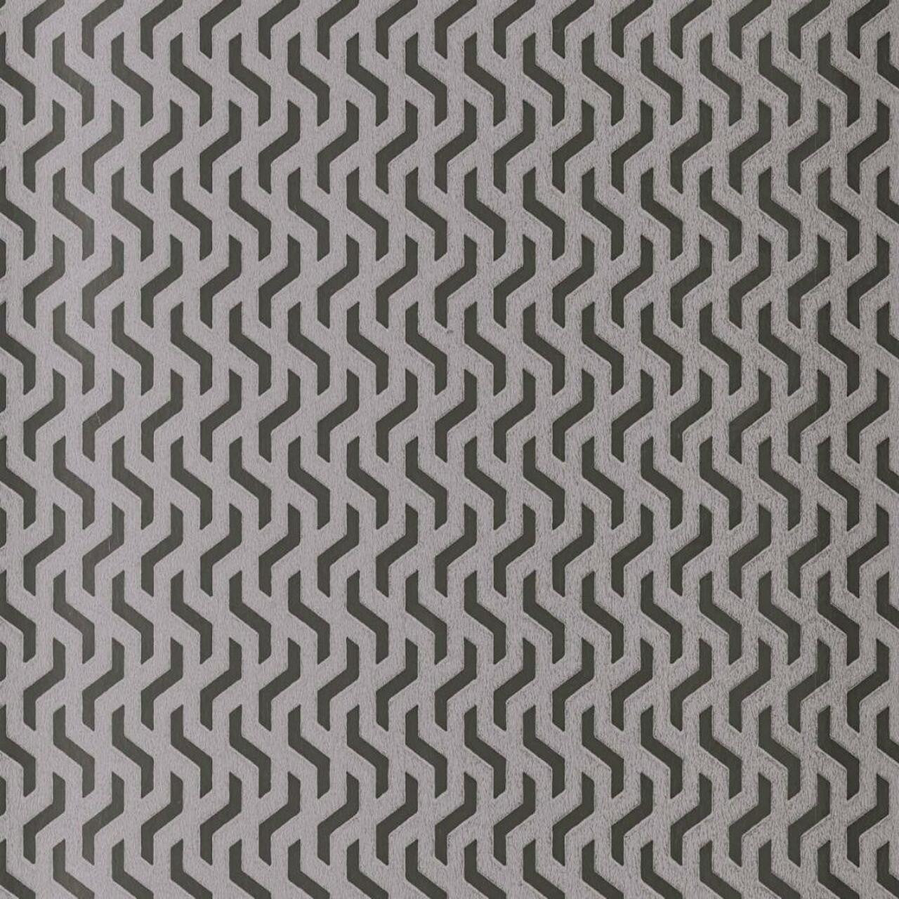 Rattan Chamomile Silver Luxury Foil Wallpaper - 1838 wallcoverings