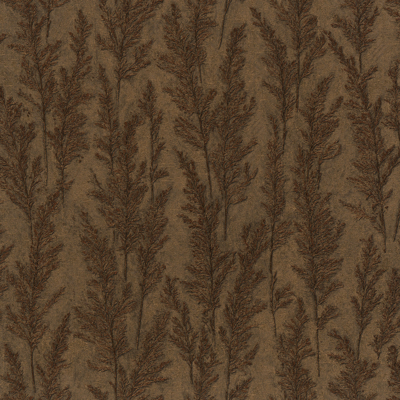Feathery Tree Natural Opulence Gold Wallpaper - Galerie