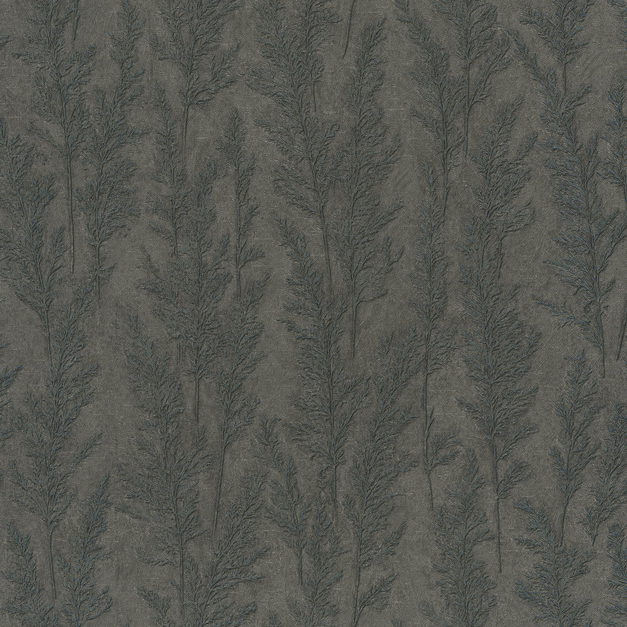 Feathery Tree Natural Opulence Platinum Wallpaper - Galerie