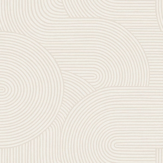 Zen Wallpaper - White - Borastapeter