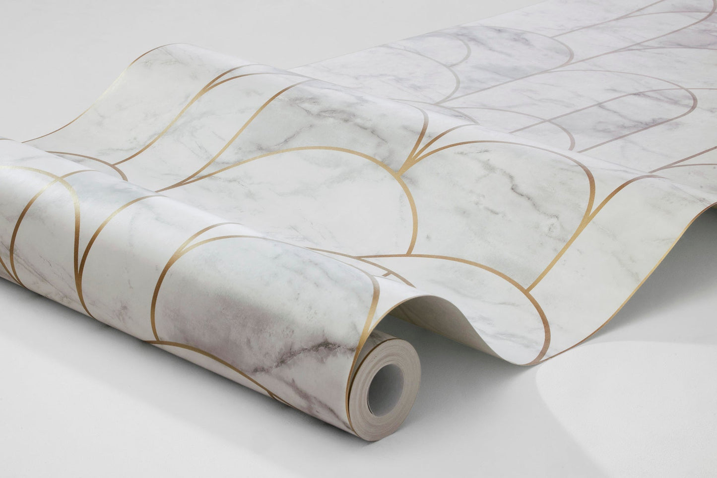 Arch Wallpaper - White - Borastapeter
